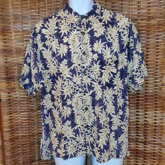 Hilo Hattie Aloha Hawaiian Shirt L - Picture 1 of 5